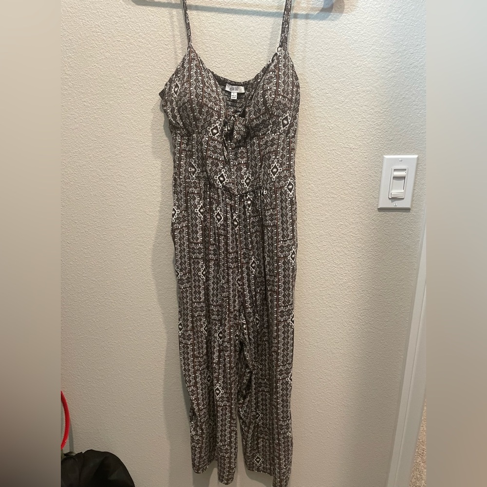 Tribal print romper